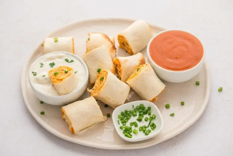 Keto Buffalo Chicken Pinwheels
