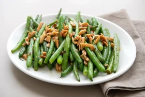 Keto Green Beans Almondine