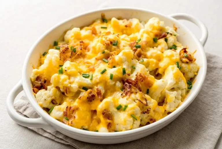 Keto Cauliflower Casserole