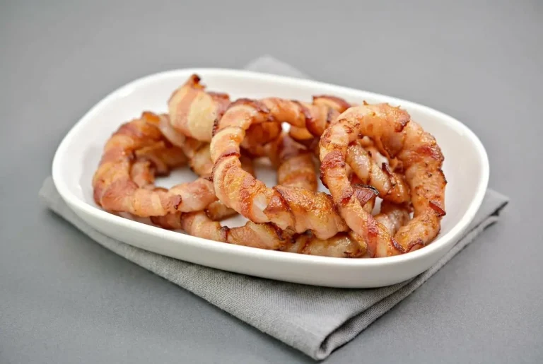 Keto Bacon Wrapped Onion Rings