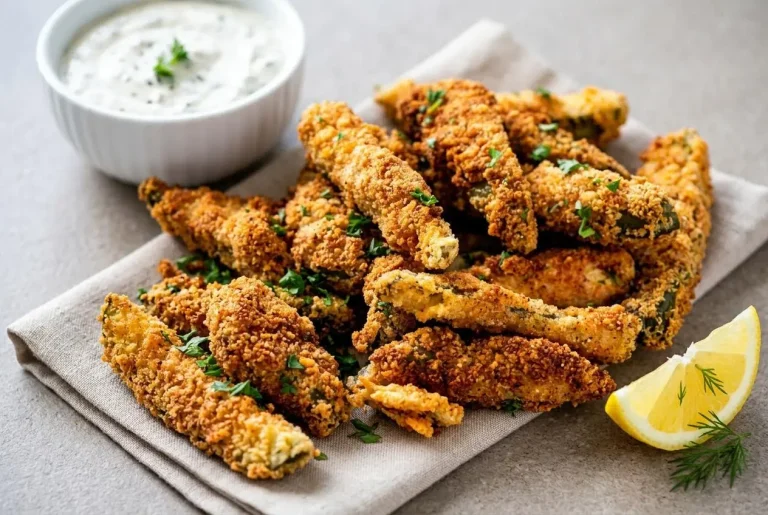Keto Fried Pickles
