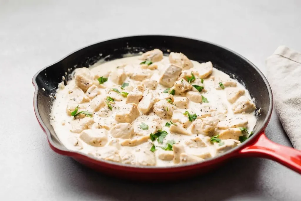 Keto Chicken Alfredo