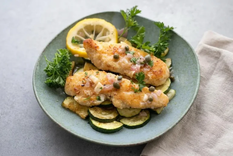 Keto Chicken Piccata