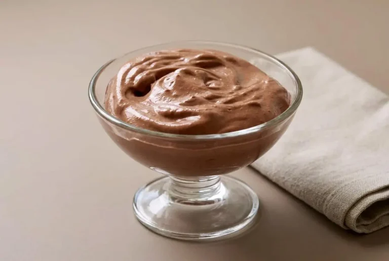 Keto Cottage Cheese Chocolate Mousse