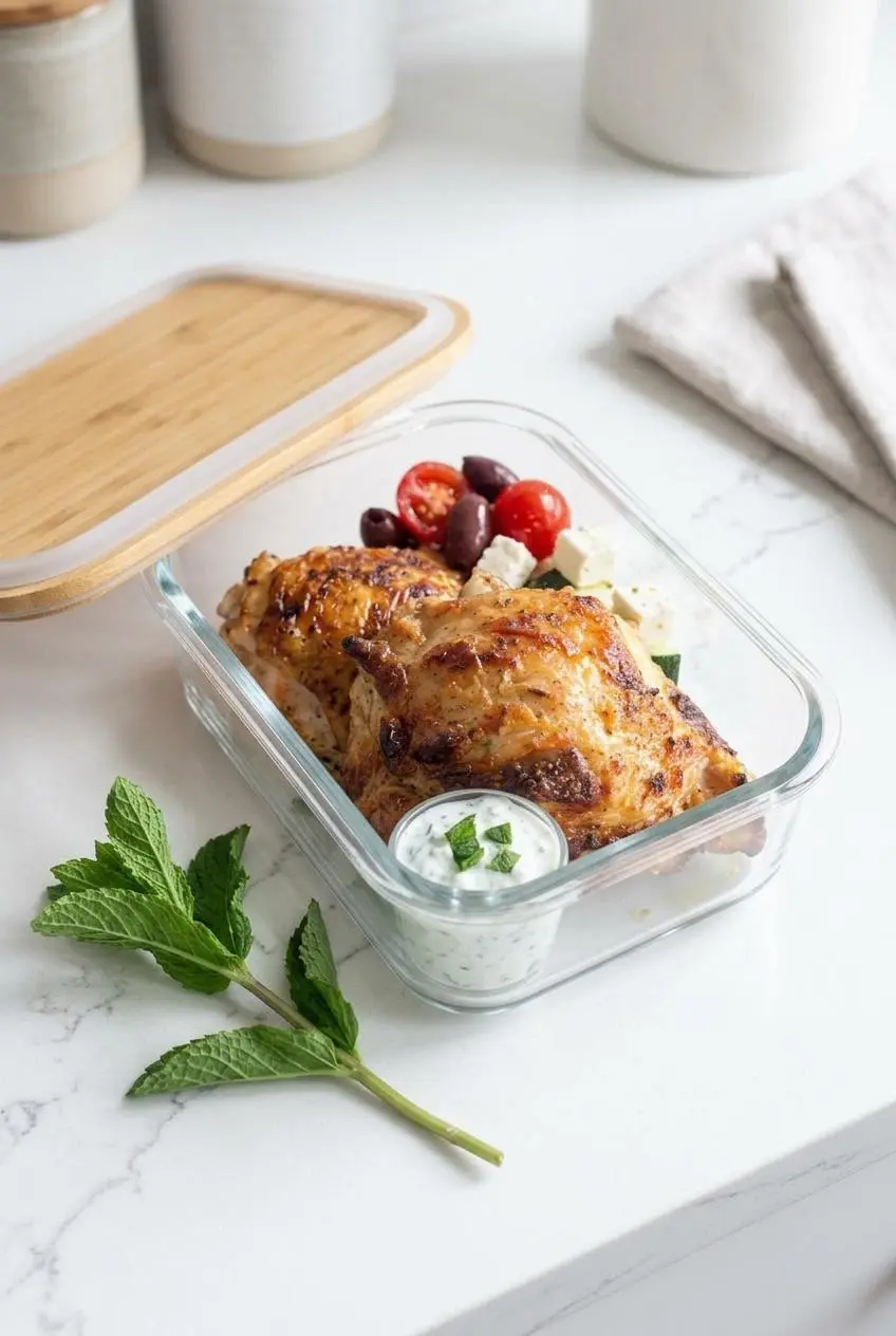 keto greek chicken recipe practical detail for Storage and Reheating for Better Texture