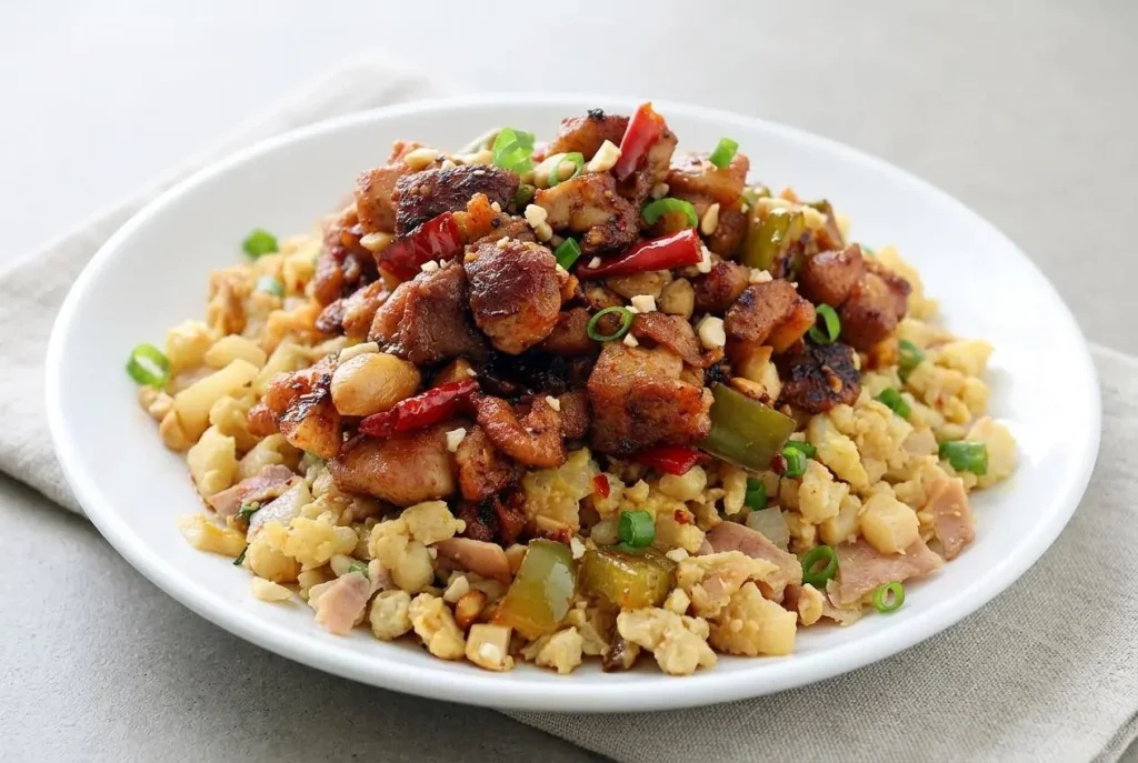 Keto Kung Pao Chicken