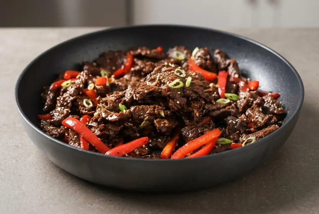 Keto Mongolian Beef Recipe