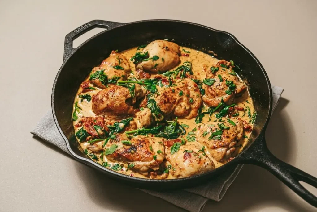 Keto Tuscan Chicken Recipe